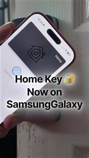Home Key now available on Samsung Galaxy phones #samsunggalaxy #applehome