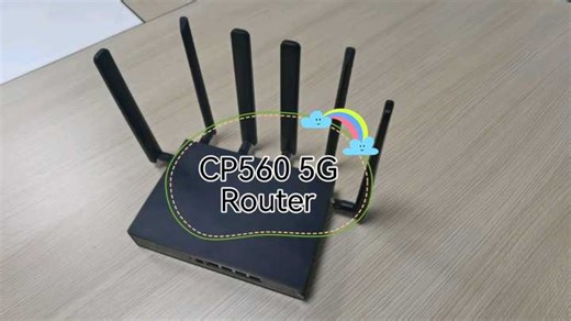 2.5GMbps GTEN IQ02X55  5G ROUTER  5G CPE  4G LTE  Wireless Router