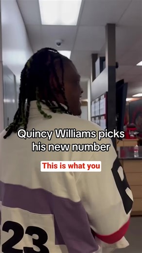 Quincy is gonna look so tough in 5 #quincywilliams #freeagency #newnumber #nfl