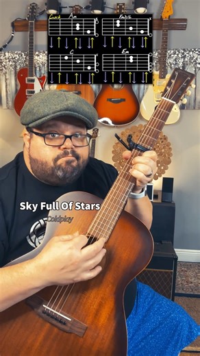11K views · 165 reactions | Sky Full Of Stars by Coldplay Guitar Tutorial! #guitar #guitarra #guitare #music #musica #chevansmusic #musician #guitartutorial #acousticcover #learnguitar #musicteacher #guitarlessons #guitarteacher #easy #beginner #chords #guitarist #guitaristsoftiktok #guitarists #guitariste #guitarist #guitarists #guitaristsofinstagram #guitarplayer | Chas Evans | Facebook