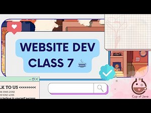 Website Development Class 7: Intro to Final Project