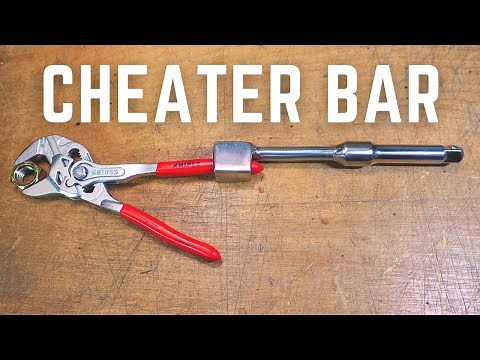 Knipex Pliers Wrench Cheater Bar for Double the Leverage - EDC Everyday Carry DIY Tool Idea