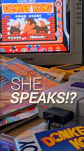 Nintendo Power Taught Us This...Did You Miss It? Donkey Kong on the Super Game Boy.