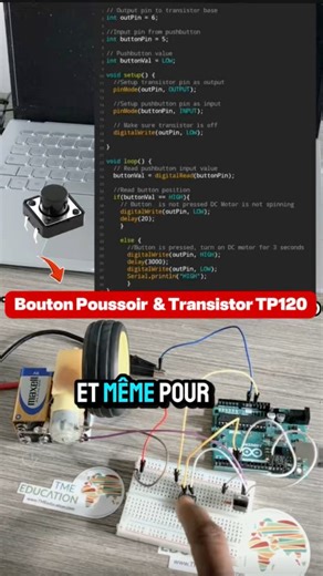 Bouton poussoir & Arduino | Méchant Circuit