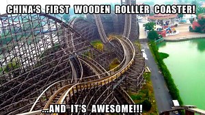 76K views · 1.8K reactions | Who loves an awesome wooden roller coaster? Here is "Fireball" at Happy Valley Shanghai! It was China's first wooden roller coaster and it is AWESOME! Check it out! | Theme Park Review | Facebook