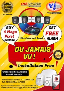93 reactions · 28 comments | VJ computer ( 25 years at Your service ) camera with installation and fittings included. call VJ computer 4679430 or 52528524 For survey and quotation send name and address on 5252 8524. credit facilities available refer to CIM and Rogers .approval | VJ Computer | Facebook