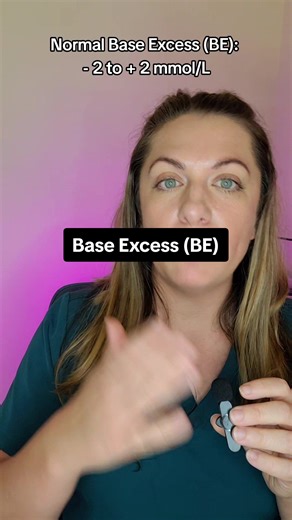 Have you heard of Base Excess? #criticalcarenurse #icunurse #icurn #icunurselife #criticalcarern