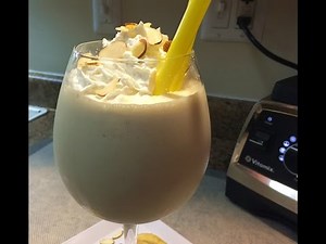 Banana Cream Pie Milkshake! VITAMIX Pro 750!