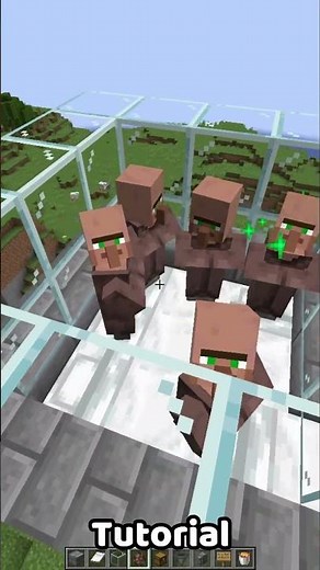 Minecraft Easy IRON FARM Without a Zombie - Minecraft Tutorial