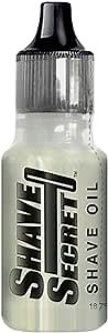 Shave Secret Shaving Oil - The Most Comfortable and Smoothest Shave Ever! 18.75Ml - 1 Pack