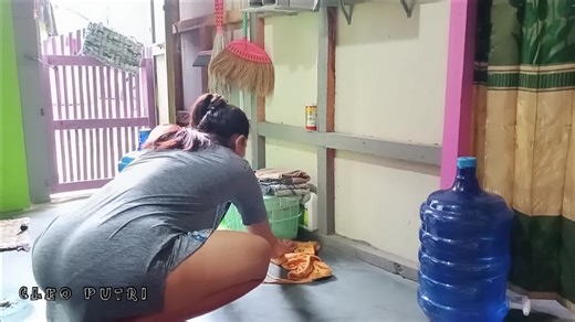 Daily Cleaning Routine of a Housewife