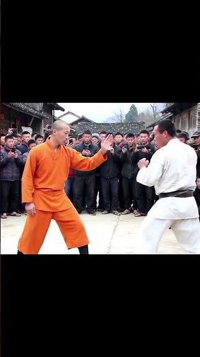 "Shaolin Monk vs Karate Master | One Hit Knockout | Real Martial Arts Fight" #kungfu