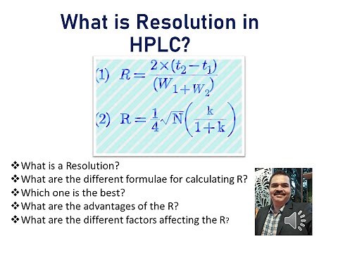 What is Resolution in HPLC?