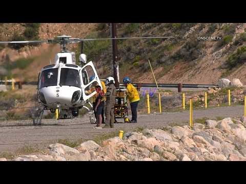 Heat Exhausted Hikers Rescued In Hesperia, CA