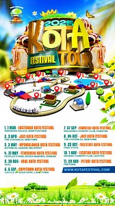 KOTA LOVERS 🥪❤️ the 2025 KOTA FESTIVAL TOUR is back, BIGGER & BETTER.. It's a vibe for the entire family, we have kids games and entertainment galore for everyone 🔥🔥🕺💃 Tickets are now available from Shoprite or Checkers or online here www.kotafestival.com : 1 March - Eastrand Kota Festival at Emperors Palace in Kempton Park 5 April - Jozi Kota Festival at The Station ZA in Newtown JHB 3 May - Mpumalanga Kota Festival at Botanical Gardens in Nelspruit 31 May - Ethekwini Kota Festival at Peop
