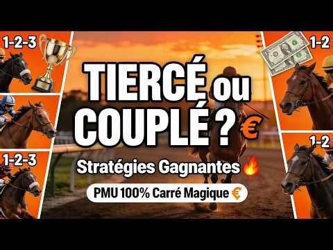 🐎 PMU Strategies for Tiercé or Couplé: Win Big! 🔥