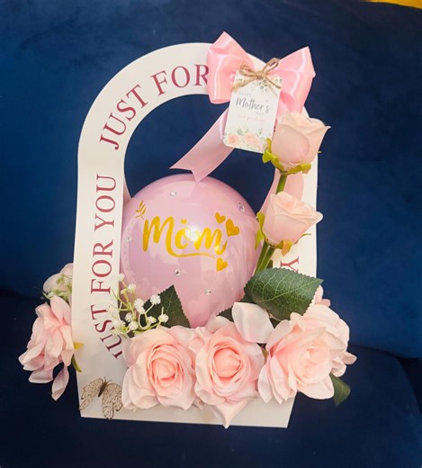 Personalised Mothersday Flower Bouquets and Mom Birthday Flower Gift - Etsy