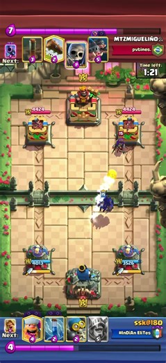 How to fully counter archer queen using hero mega minion | Clash Royale #gaming #clashroyale