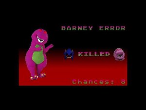 Barney Error 4 (Sega Game Gear Edition)