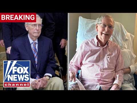 BREAKING: Mitch McConnell BREAKS SILENCE on hospitalization