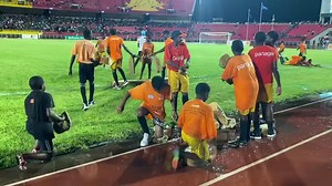 45K views · 1K reactions | Touch ups: The match will resume after an assessment of the pitch by match officials on both sides. | Football Association of Zambia (FAZ) | Facebook