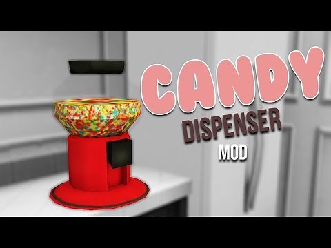 FUNCTIONAL CANDY DISPENSER MOD 🍭 | The Sims 4 Mods