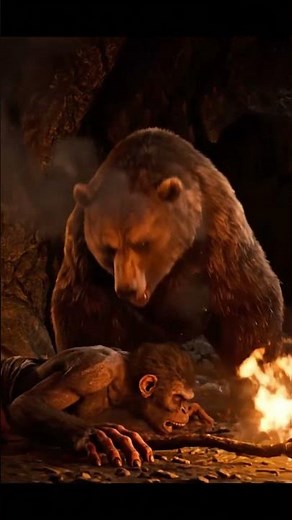 Cave Bear in the Ancient Darkness | Prehistoric Life 2.3 Million Years Ago