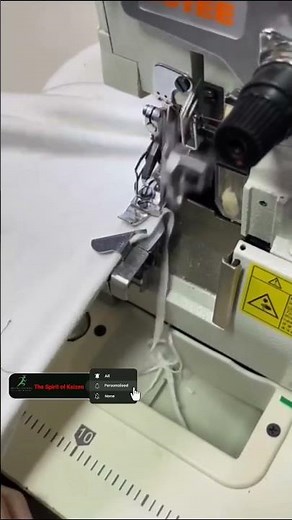 Overlock Sewing Machine Seam Guide | Easy SEWING Tips and Tricks #overlock #sewing #shorts #viral