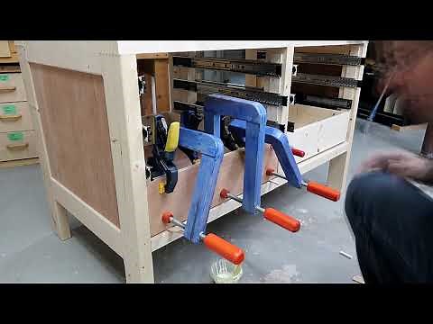 Using spacers to lay out drawer slides