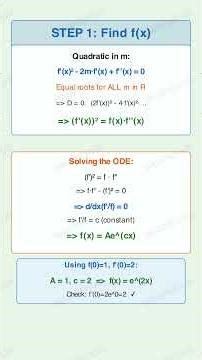 JEE Main 2026 Jan 21 Shift 1 Math Q4 | f(ln x−x)Increasing Interval | Differential Equations
