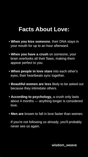 6 Psychology Facts Tricks About Love