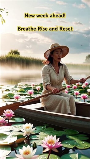 🌸 When Life Feels Heavy… Walk Into the Light Again 🌼✨.