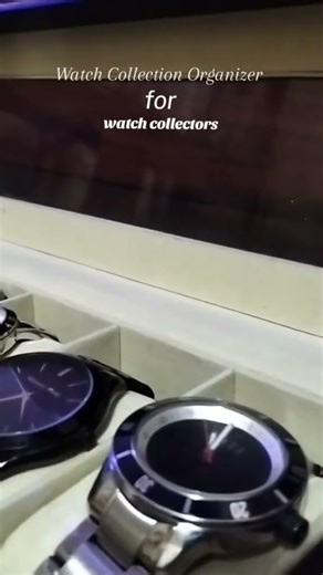 ATTENTION WATCH LOVERS#watchcollectionorganizer #watchcollector #watchboxorganizer #watchlove