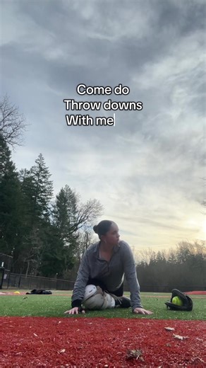 Still working but making progress (I’m right handed btw it just looks flipped) #softball #fyp #catcher #workout #blowthisup