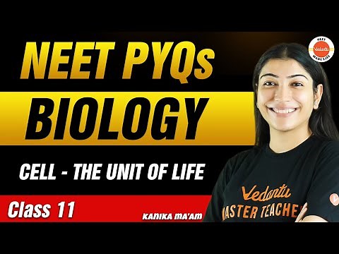 NEET PYQs for Cell - The Unit of Life | Class 11 Biology | NEET 2024