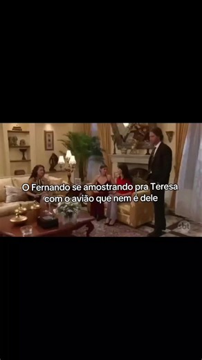 Teresa: Fernando se exibindo com avião que não é dele