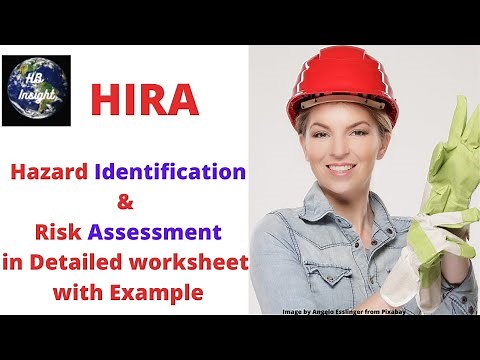 HIRA: Hazard Identification and Risk Assessment in detail with example.How to fill up up HIRA sheet?