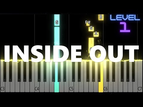Bundle of Joy - Inside Out - EASY Piano Tutorial