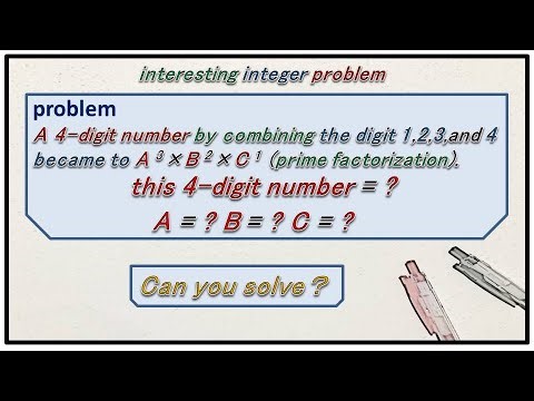 mathematics interesting integer problem
