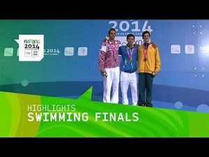 Men's and Women's Swimming Finals - Highlights | Nanjing 2014 Youth Olympic Games