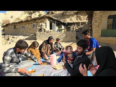 Window painting by Zainab: Mohammad's whitewashing in the kitchen