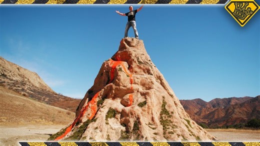 This giant smoke bomb blankets the backyard