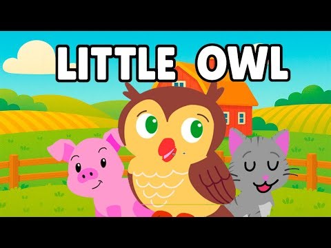 The Little Owl song 🦉 | Fun Kids’ Song ♫ | Sparky Jingles ✨