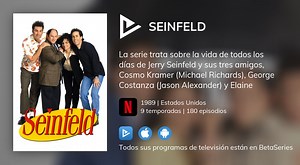 Video : Ver Seinfeld en streaming legal completo