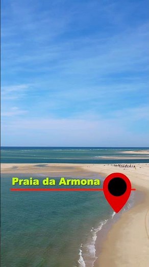 The Nude Beaches of eastern Algarve, Portugal #shorts