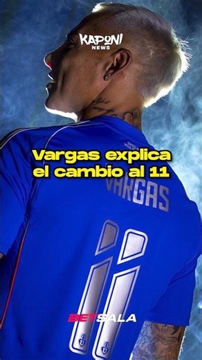 Eduardo Vargas' reasons for using number 11 at U