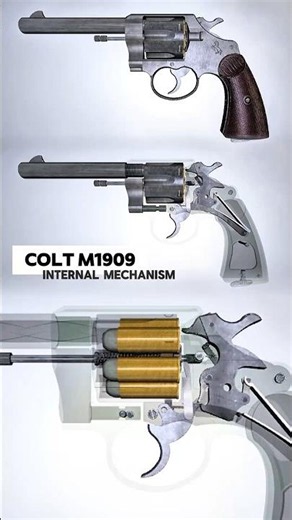 Colt M1909 Revolver #shorts