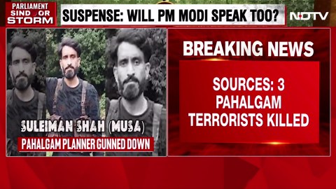 Pahalgam Mastermind Suleiman Shah Among 3 Terrorists Killed In Op Mahadev
