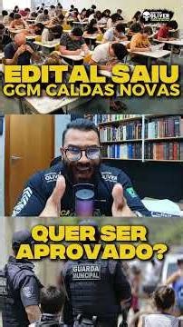 CALDAS NOVAS MUNICIPAL GUARD EXAM ANNOUNCEMENT IS OUT