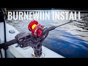 How to Install Burnewiin Mounts (Rod Holders, Downriggers & Prawn Puller)